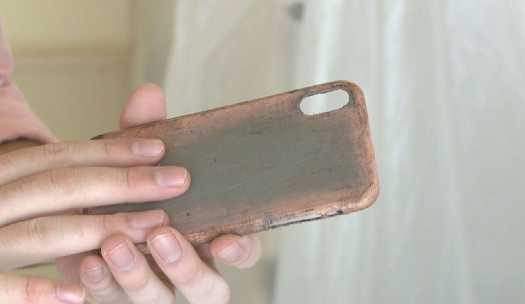 copper phone case